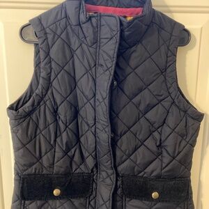 Joules Women’s Black Vest Size 10